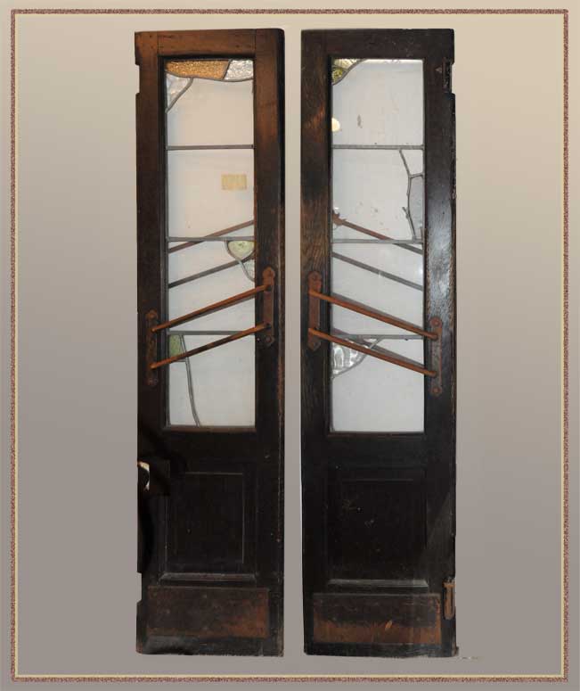 Salvaged Saloon Doors from Historical Cincinnati Restaurant “Wiggins”