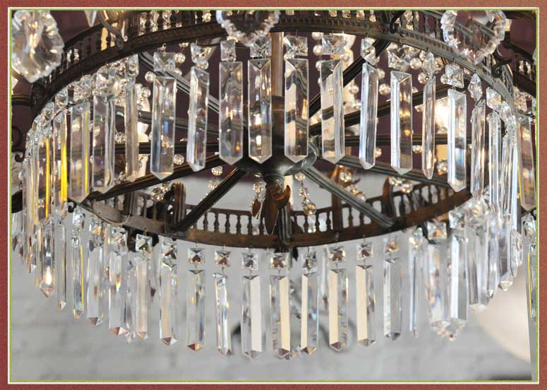 Classic 18-Arm Crystal Chandelier