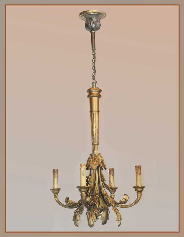 Vintage Four-Armed Candelabra