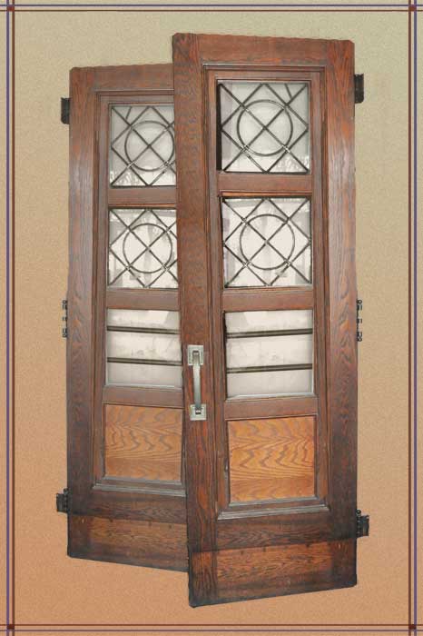 Vintage Oak Door Set