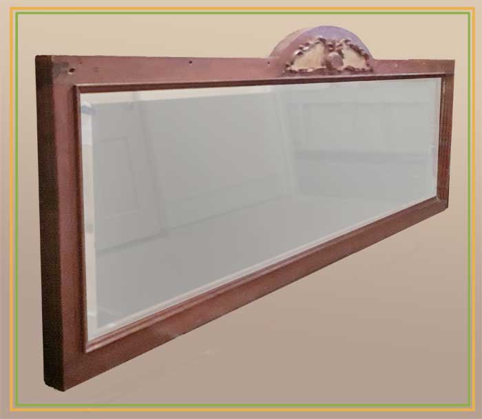 Large Mirror, with Onyx Accents