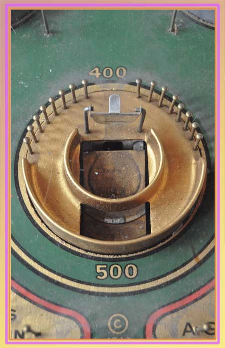 Antique Penny Pinball Machine