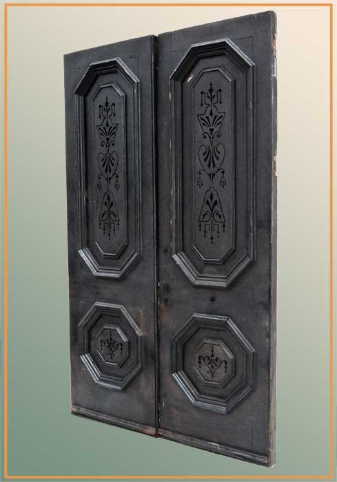 Pair of Victorian Entry Doors
