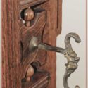 Hall Rack, with Stick & Ball Detail