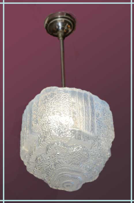 “Ice Cube” Art Deco Light