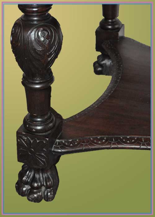 1880s Robert Mitchell Library Table