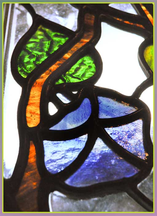 Pair of Stained Glass Doors