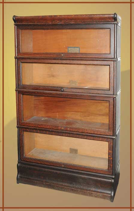 Four-Section “Globe-Wernicke” Bookcase