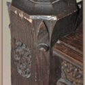 Antique Carved Church Pew