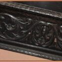 Carved Hall Seat