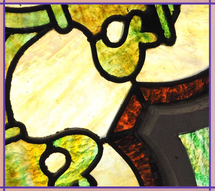 3-Piece Stained Glass Window
