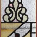 Beveled/Textured Glass, with Emblem