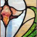 Horizontal Stained Glass Panel
