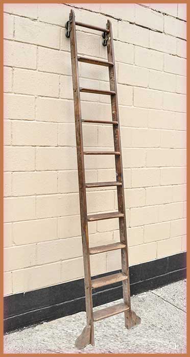 Tall Library Ladder