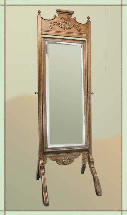 Rectangular Cheval Mirror