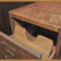 4-Drawer Oak Filing Cabinet