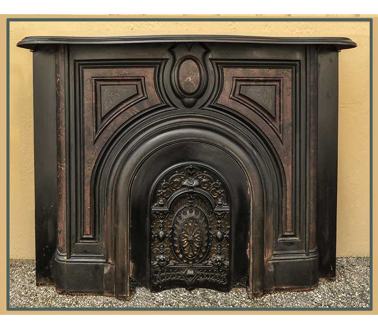 black metal mantel embossing summer cover