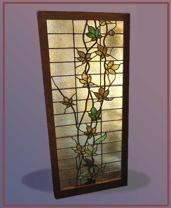 stand alone floral window