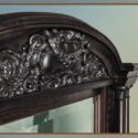 Carved Rosewood Display Cabinet