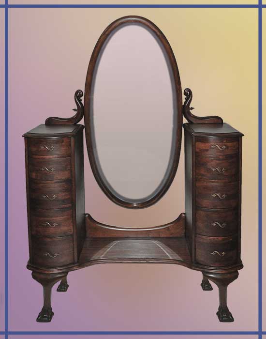 Jean Harlow dresser mirror