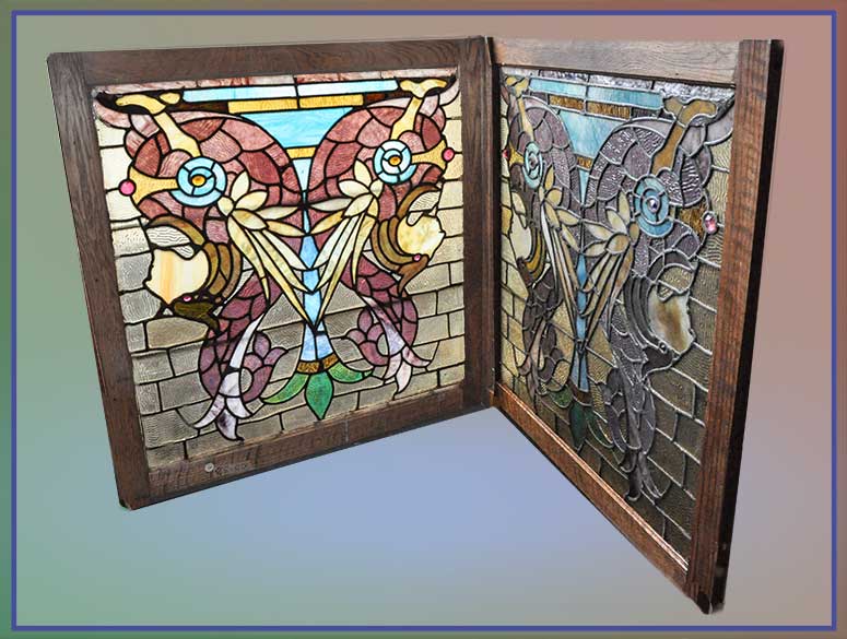 Large Square Stained Glass Windows