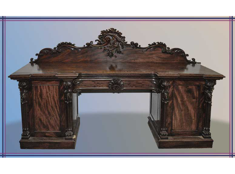 extra wide carved sideboard