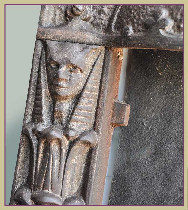 Rare Egyptian-Themed Iron Summer Cover