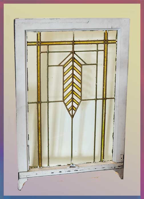 sash-type Arts & Crafts window