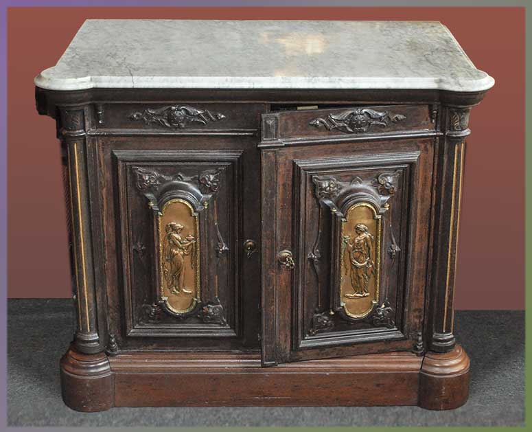 Classic 19th Century Decorative Safe