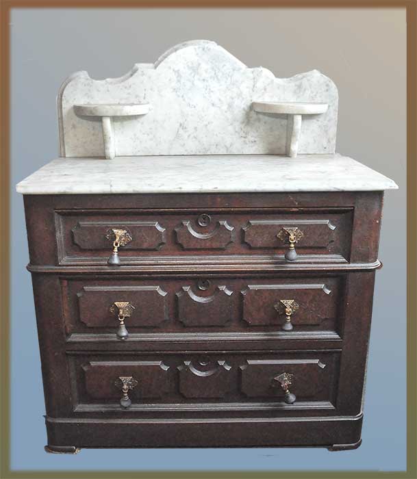 Three-Piece 1875 Bedroom Set