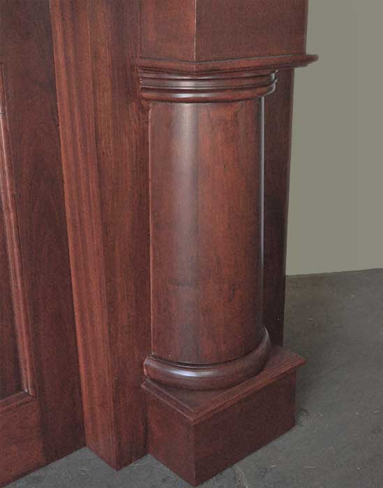 Front & Back Saloon Bar, with Shaped Mirrors