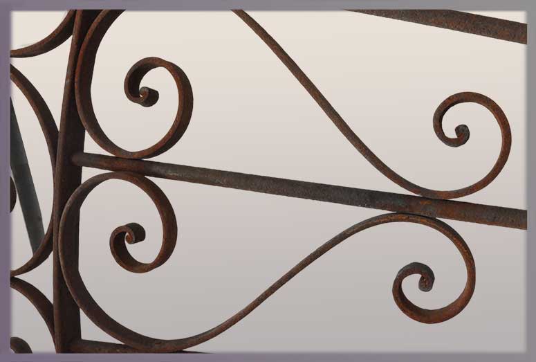 Huge Cast-Iron Ceiling Grill
