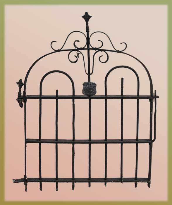 Stewart iron gate