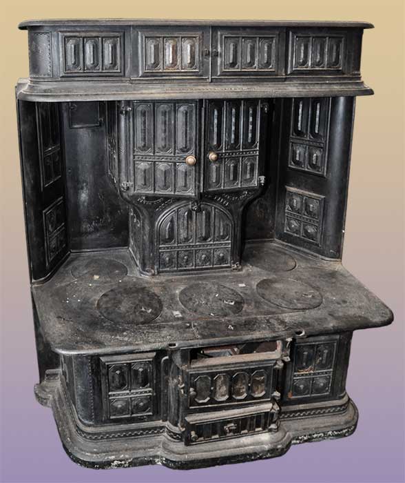 Cast-Iron Stove, from “Gamble House”