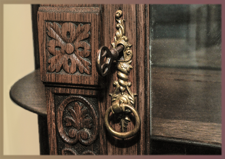 China Cabinet, with Winged Griffins