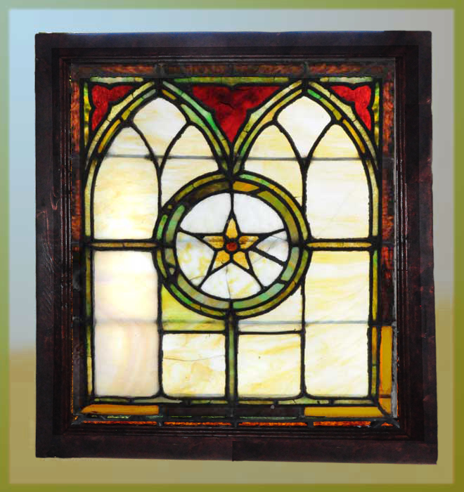 star emblem church window