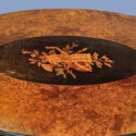 Ebonized Inlaid Table