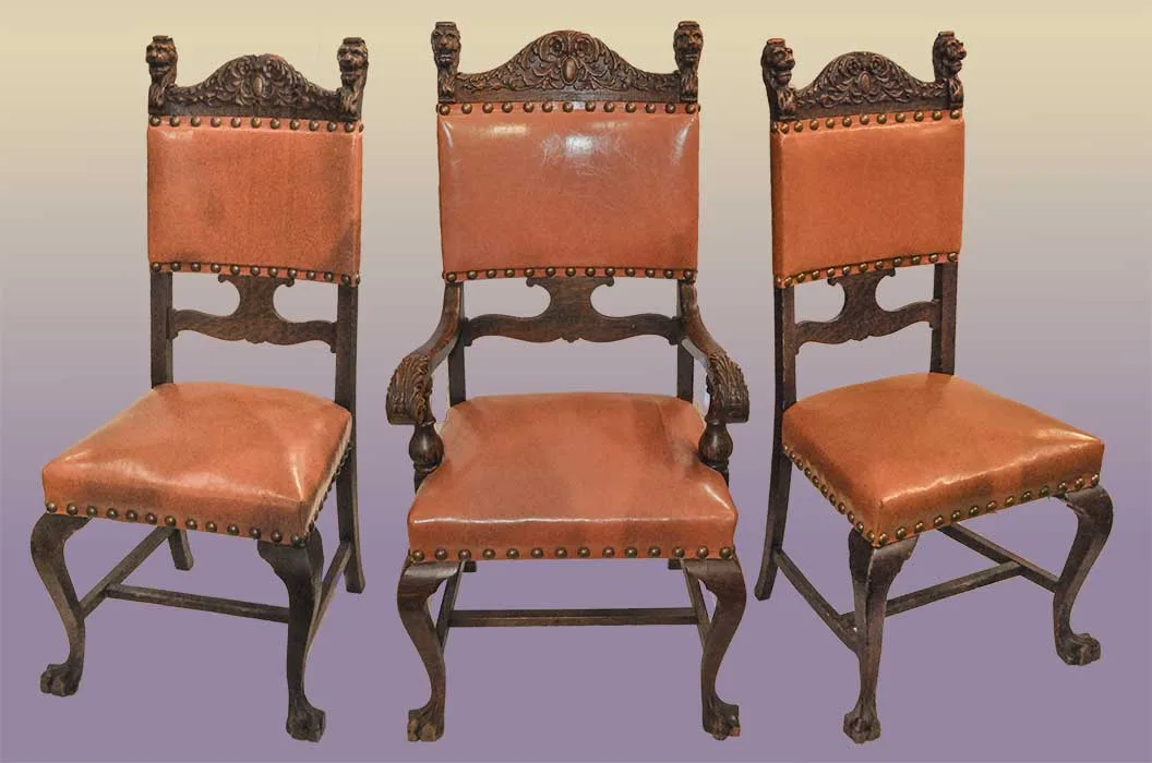 6-piece Horner dining room table chairs