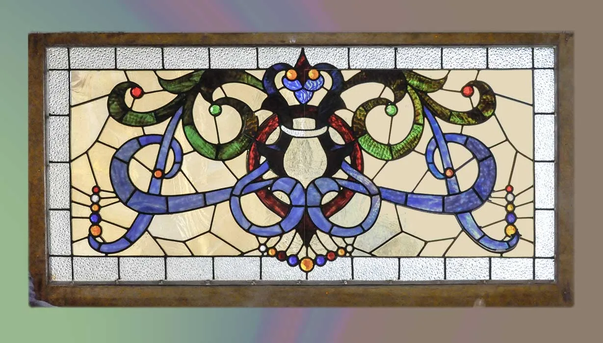 SG Transom Window, w/Jewel Cuts