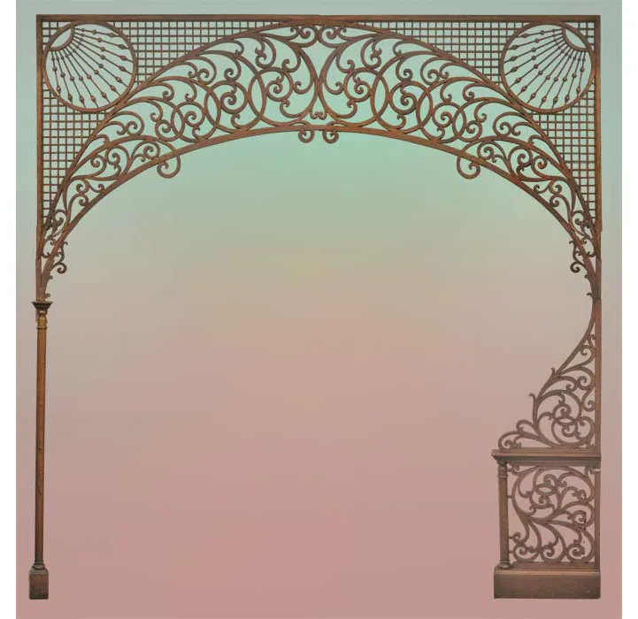 Carousel version of fretwork surround