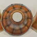 Set of 3 “Quezal” Crafted Light Shades