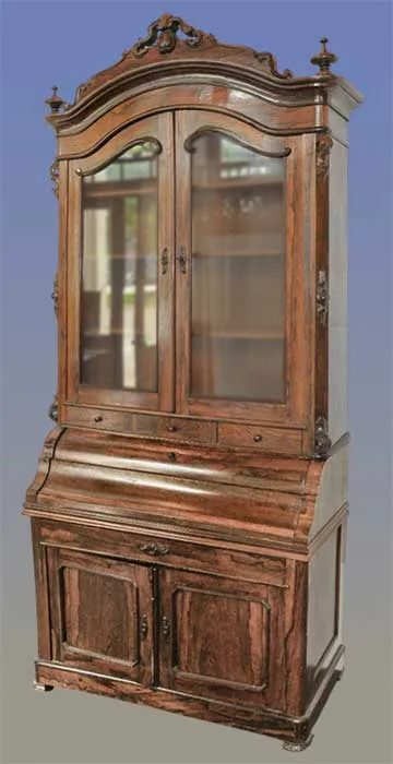 Lovely Rosewood Secretary Desk/Cabinet
