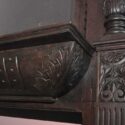 Deeply Carved Cherry Full Mantel