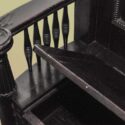Large “Horner” Carved Hall Bench