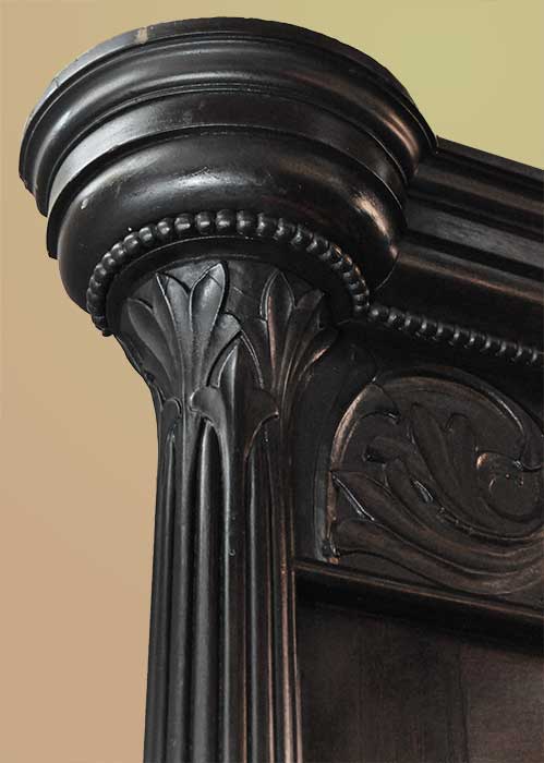 Large “Horner” Carved Hall Bench
