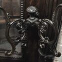 Large “Horner” Carved Hall Bench