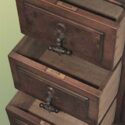 Multi-Drawer Night Stand, w/Marble Top