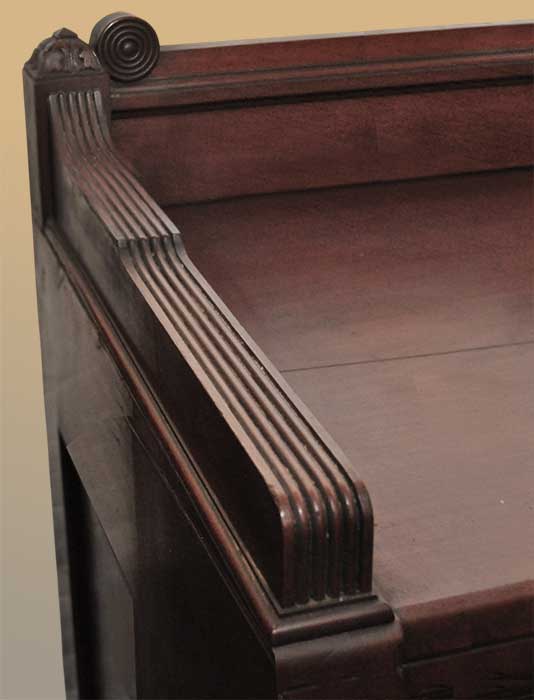 Two-Door Cherry Bookcase