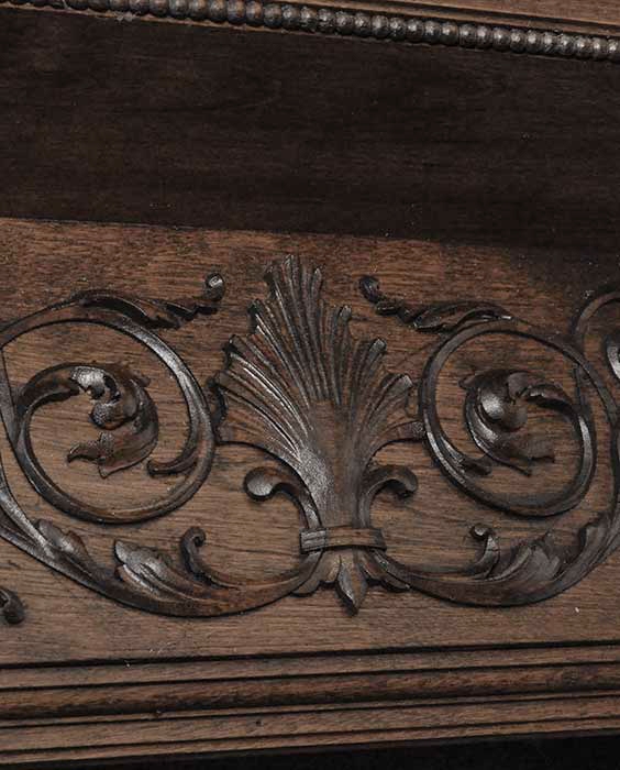 Lovely Carved Maple Full Mantel