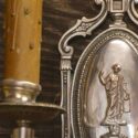 Multiple Pairs of Decorative Silver Plate Sconces
